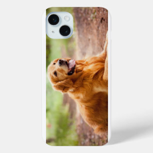 マグゴールデンレトリバー愛 – かわいいペットオーナーギフト iPhone 15 MINIケース