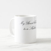 マグシェトランドシェプドッグ コーヒーマグカップ (正面左)