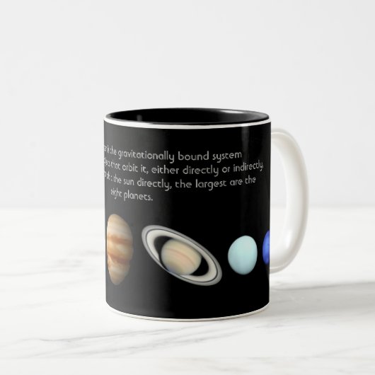 マグシス太陽のテム ツートーンマグカップ (正面右)