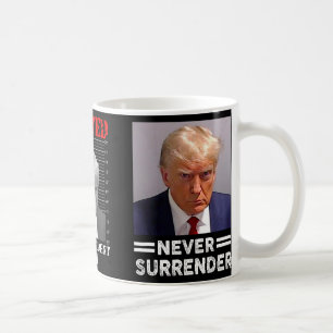 マグショット – ドナルド・トランプ・マグショット大統領のために指名手配 コーヒーマグカップ