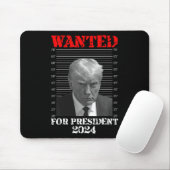 マグショット – ドナルド・トランプ・マグショット大統領のために指名手配 マウスパッド (マウス)