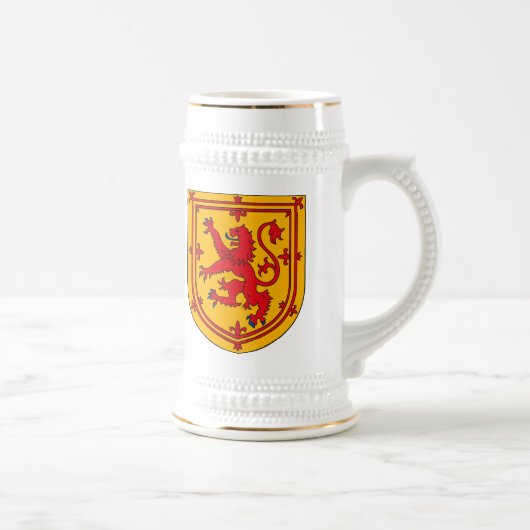 マグスコットランドの紋章付き外衣 ビールジョッキ (右)