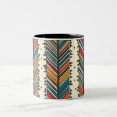 マグストライプグ ツートーンマグカップ (中央)