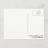 マグストæルデコペンハーゲン – デンマーク ポストカード (裏面)