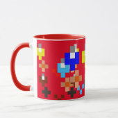 マグス抽象芸術1 マグカップ (左)