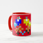 マグス抽象芸術1 マグカップ (正面左)