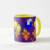 マグス抽象芸術1 マグカップ (正面右)