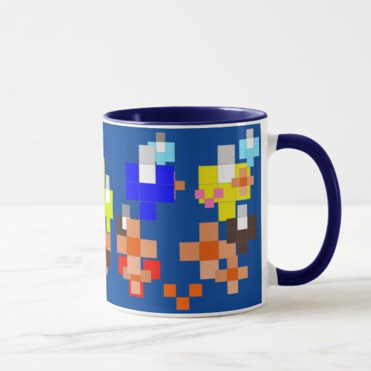 マグス抽象芸術1 マグカップ (右)