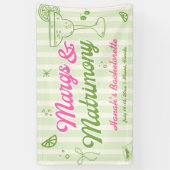 マグス＆マトリモニー独身最後の夜会へようこそ 横断幕 (縦)