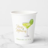 マグス＆マトリモニー グリーン マグリタ ブライダルシャワー 紙コップ (正面)