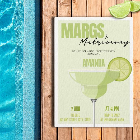 マグス＆マリモニー レトロコクテル バチェロレッテ 招待状