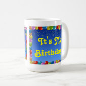 マグズ私の誕生日 コーヒーマグカップ (正面右)