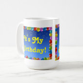 マグズ私の誕生日 コーヒーマグカップ (正面左)