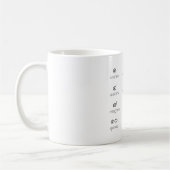 マグタイ月の コーヒーマグカップ (左)