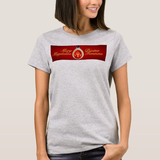 マグダラのマリア - 神聖な女性 Tシャツ (正面)