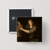 マグダラのマリア 缶バッジ (正面&裏面)