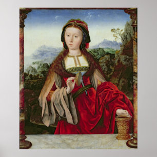 マグダラのマリア、c.1520-25 ポスター