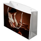 マグダレネと喫煙火炎ラツアー ラージペーパーバッグ (裏面アングル)