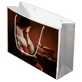 マグダレネと喫煙火炎ラツアー ラージペーパーバッグ (正面アングル)