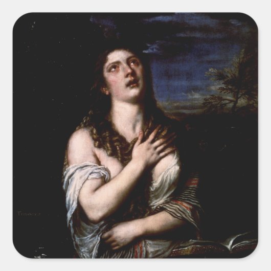 マグダレネのマリア， c.1561 スクエアシール (正面)