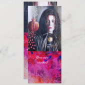 マグダレンジェムレッド 招待状 (正面/裏面)