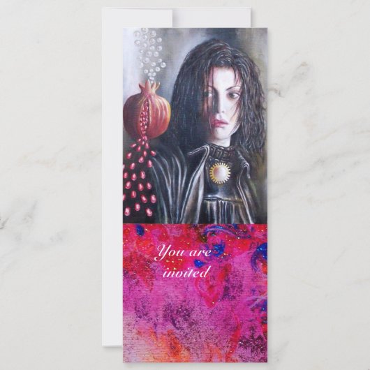 マグダレンジェムレッド 招待状 (正面)