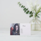 マグダレンモノグラム金ゴールド 名刺 (スタンド正面)