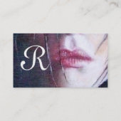 マグダレンモノグラム金ゴールド 名刺 (裏面)