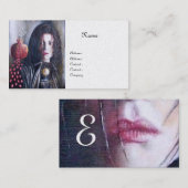 マグダレンモノグラム銀 名刺 (正面/裏面)