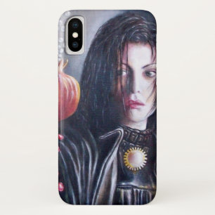 マグダレン及びザクロ白黒レッド iPhone X ケース