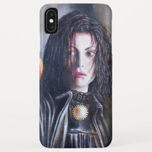 マグダレン及びザクロ白黒レッド iPhone XS MAXケース