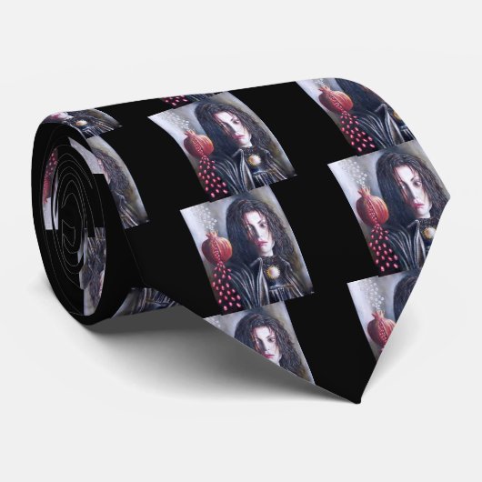 マグダレン及びザクロ ネクタイ (ロール)