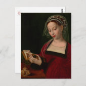 マグダレン読ズby Ambrosius Benson ポストカード (正面/裏面)