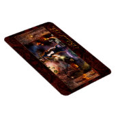 マグッ賛美クル魔女フレキシ磁石 マグネット (右側)