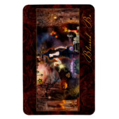 マグッ賛美クル魔女フレキシ磁石 マグネット (縦)