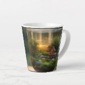 マグデザイン: カフェラテマグ (右アングル)