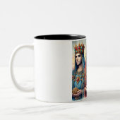 マグデトロワロワメージズ – イラストレーションエレガンテ ツートーンマグカップ (左)