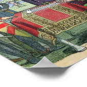 マグナカルタに署名するジョン王 ポスター (角)