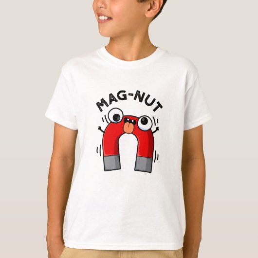 マグナット面白いマグネット駄洒落 Tシャツ (正面)