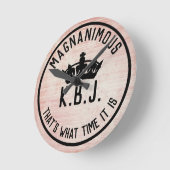 マグナニムKBJ記念壁時計 ラウンド壁時計 (傾斜)