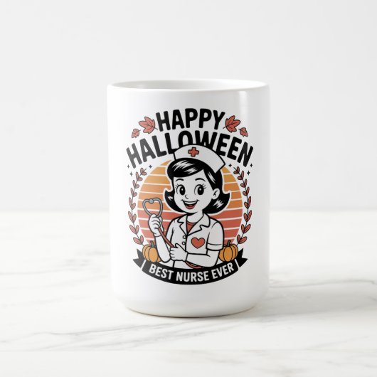 マグナースハロウィーンおもしろい-不気味シフト魔法 モーフィングマグカップ (中央)