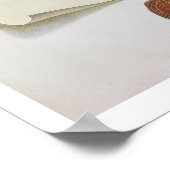 マグナ・カルタのファクシミリ版、最初の出版物 ポスター (角)