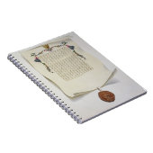 マグナCartaの最初publisの版を摸写して下さい ノートブック (右側)