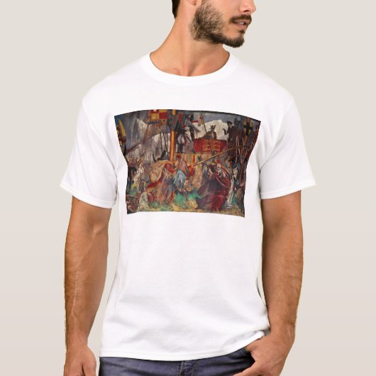 マグナCartaの署名、1215年 Tシャツ (正面)
