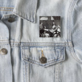 マグナChartaに署名することを断っているジョン王 缶バッジ (インサイチュ)