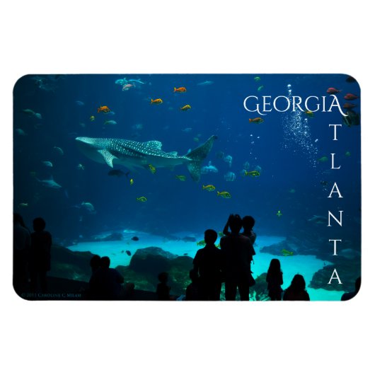 マグニフィセントアトランタジョージア マグネット (横)