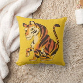 マグニフィセントタイガー装飾用クッション クッション (ブランケット)