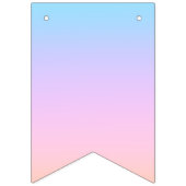 マグニフィセントパステルレインボー結婚ズ バンティングフラッグ (第2の旗)