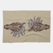 マグニフィセントホース キッチンタオル (横)