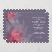 マグニフィセントマウヴ招待状 招待状 (正面/裏面)